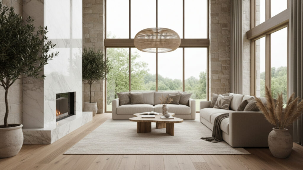 Natural Materials for Warm and Timeless Design