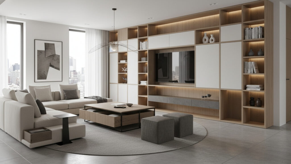 Smart Storage Solutions for a Clean, Organized Living Space