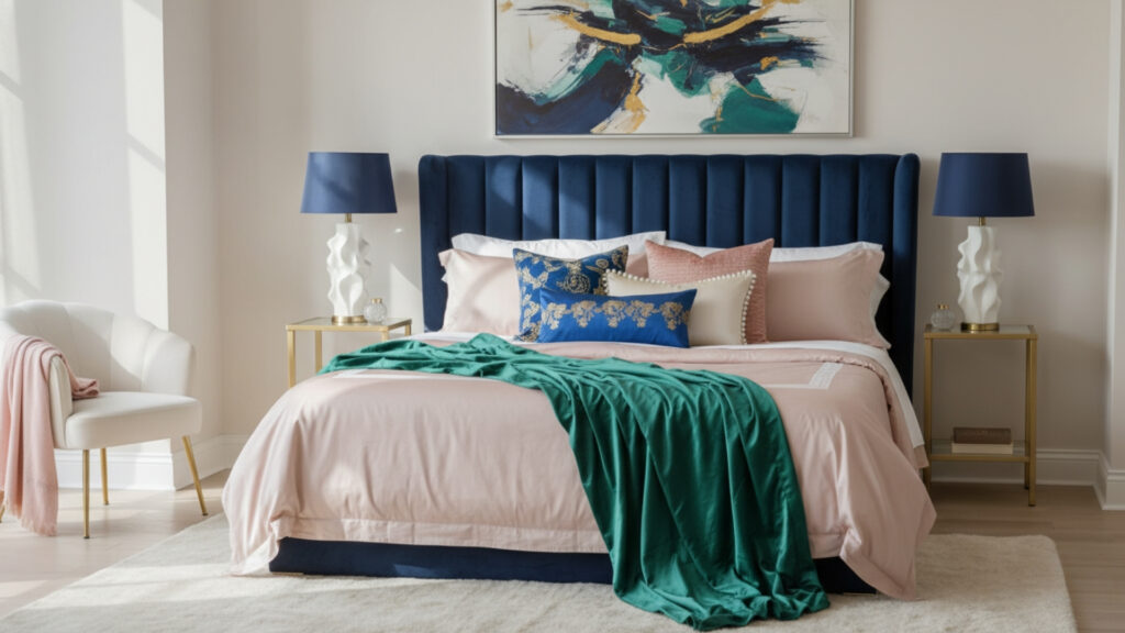 Soft Color Palettes with Bold Accent Shades