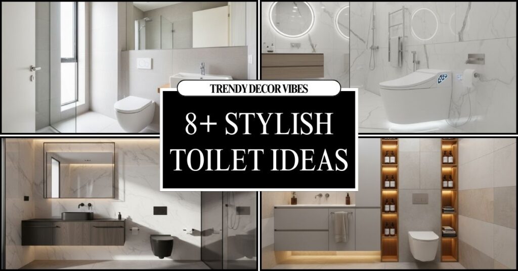 Stylish Toilets Ideas to Upgrade Your Modern Bathroom