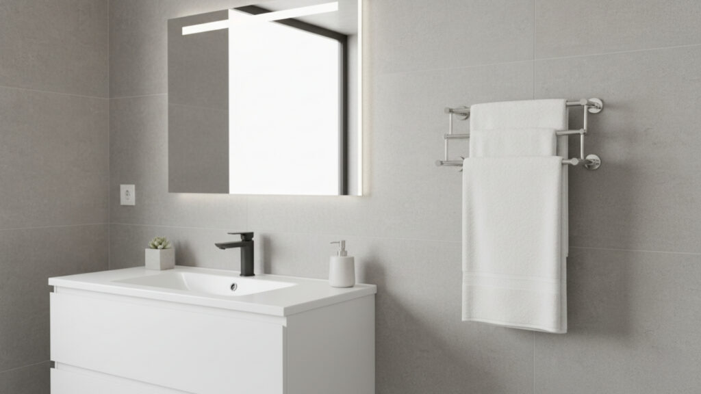 Swivel Arm Towel Racks for Flexible Storage