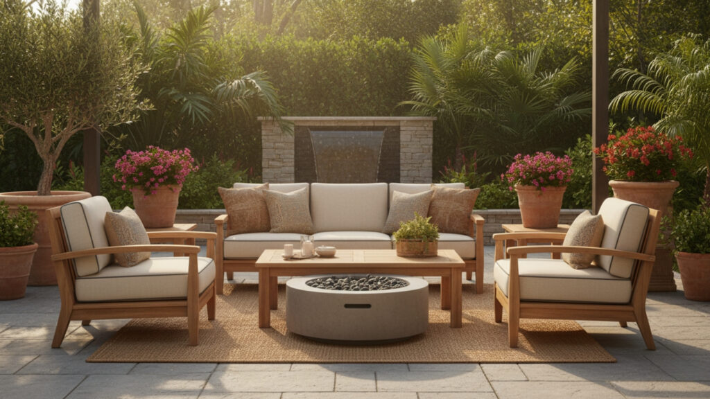 Teak Wood Furniture for Classic Outdoor Appeal