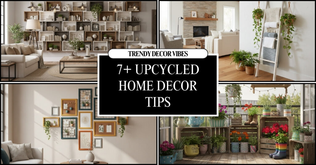 upcycled home decor tips