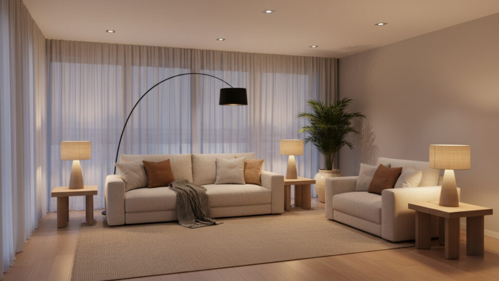 upgrade lighting for a brighter atmosphere