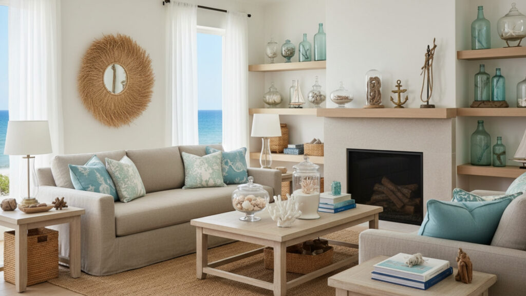 Use Beach-Inspired Decorative Accessories