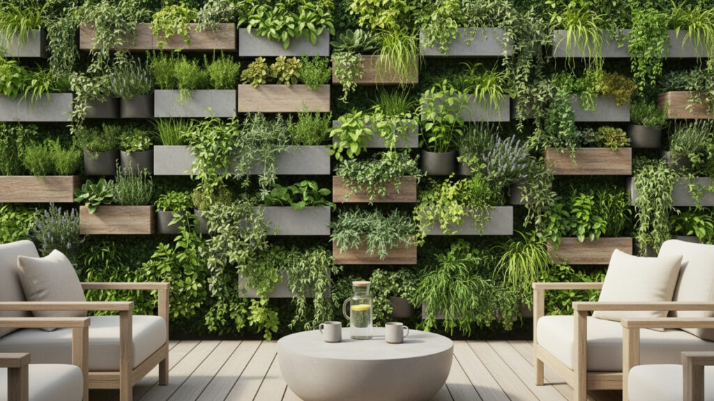 Vertical Garden Walls for Lush Green Outdoor Decor