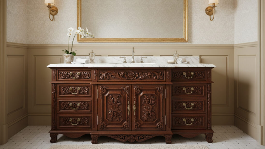 Vintage Style Vanity Designs for Classic Elegance
