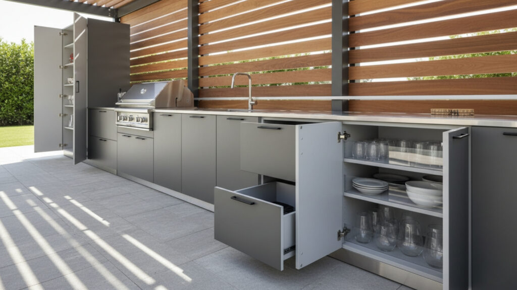 Weatherproof Storage Cabinets for Organized Spaces