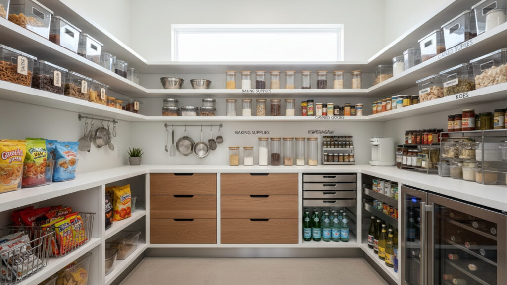 Zoning Your Pantry for a Functional Layout