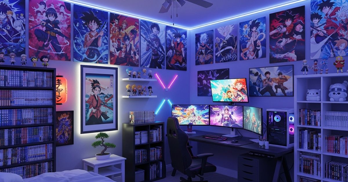 Anime-Themed Teen Boy Room