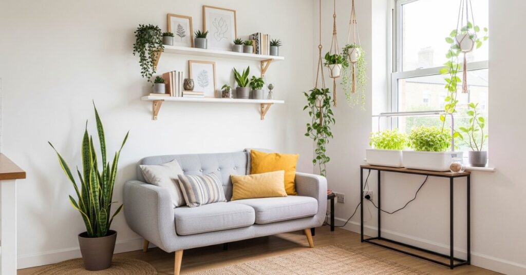 Apartment Living Room Plant Styling Ideas