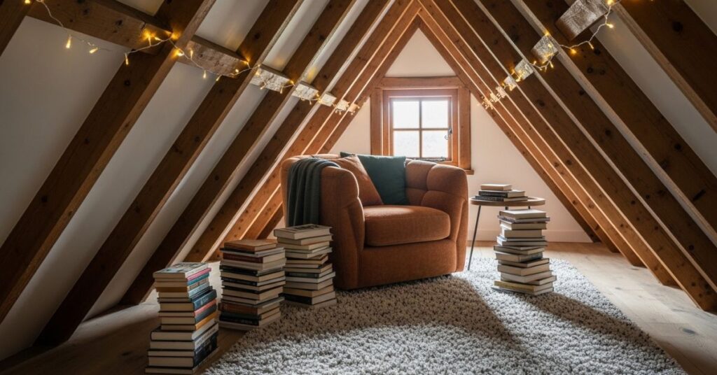Attic Cozy Reading Spaces