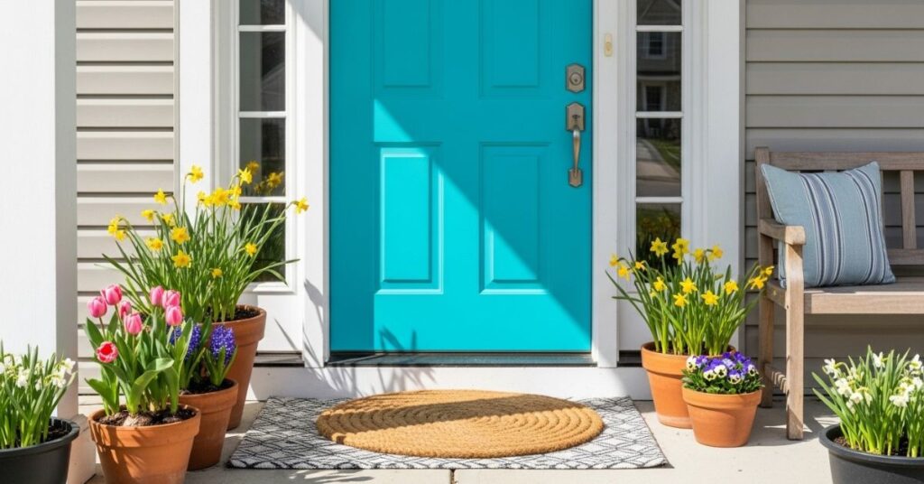 Bold Front Door Colors for Spring Impact