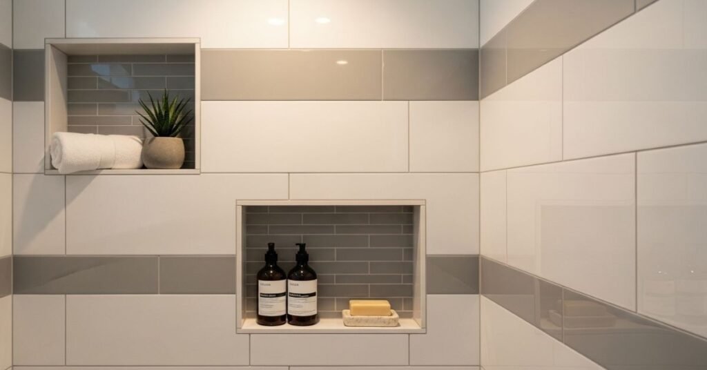 Built-In Shower Niches