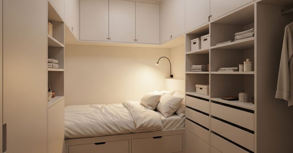 Built-In Storage for a Seamless Look