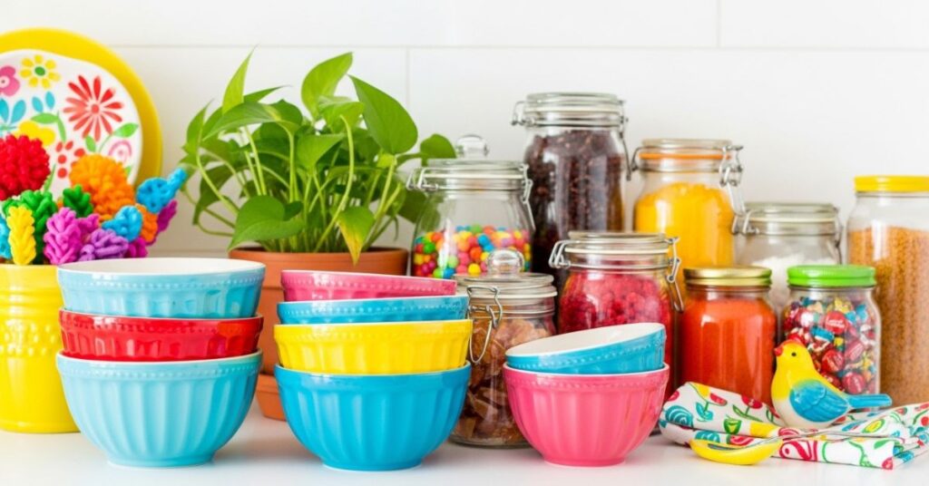 Colorful Pop Decor for a Vibrant Kitchen