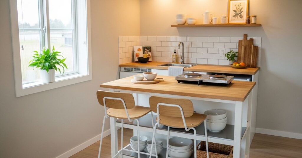Compact Kitchen Islands for Small Spaces