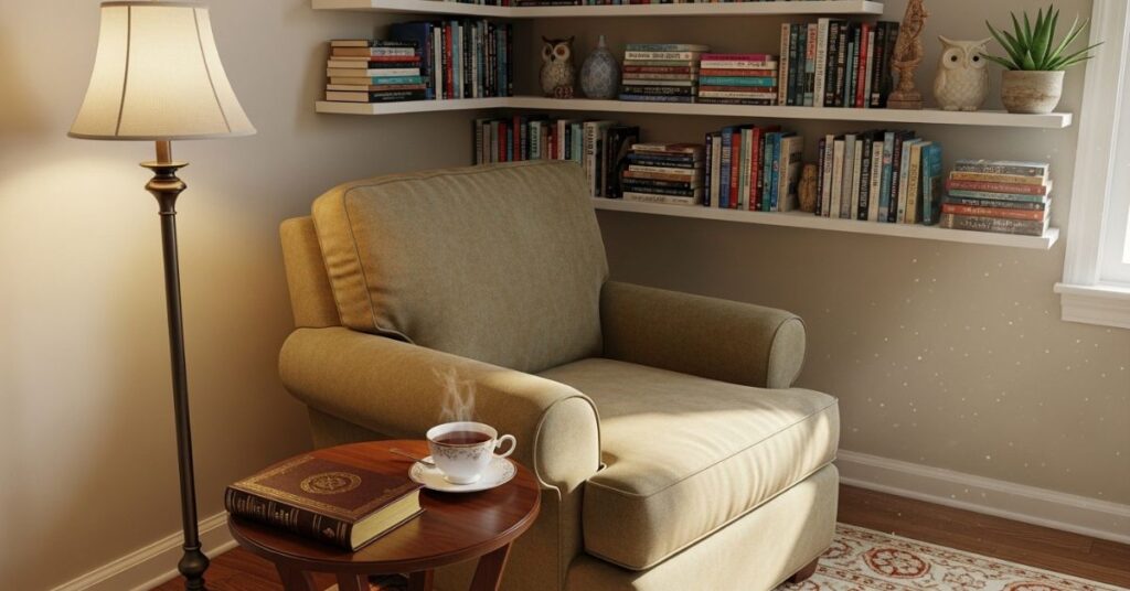 Corner Book Nooks