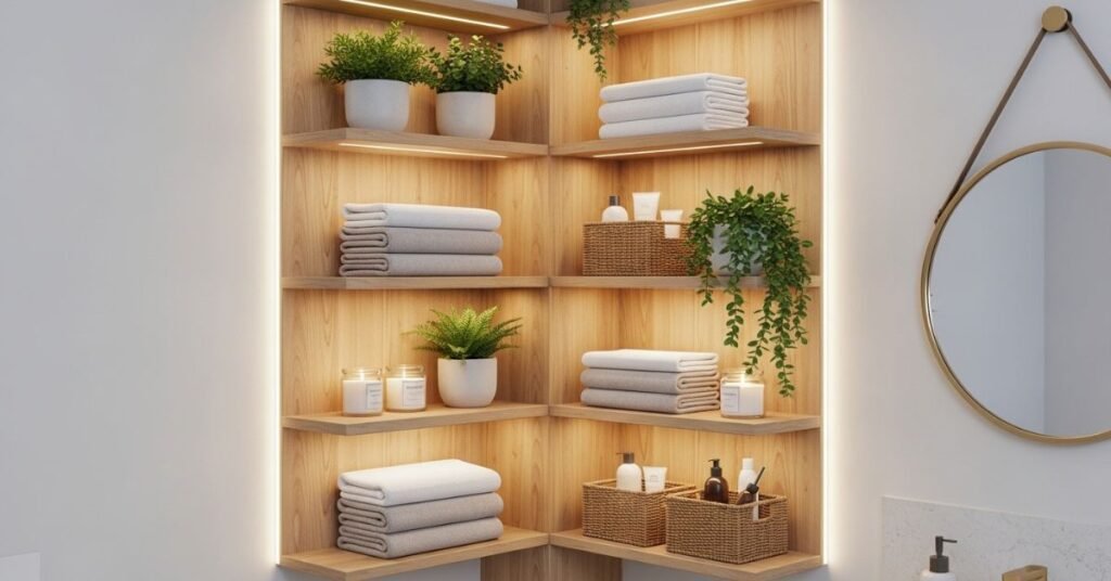 Corner Shelving Units
