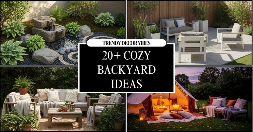 Cozy Backyard Ideas for Ultimate Outdoor Comfort