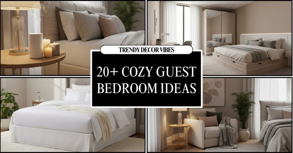 20+ Cozy Guest Bedroom Ideas