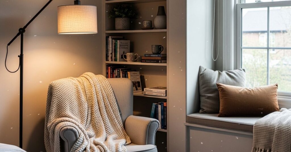 Cozy Reading Nook Ideas Inside Bedroom Space