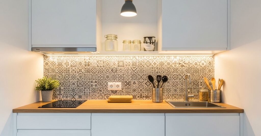 Creative Backsplash Ideas for Tiny Kitchens