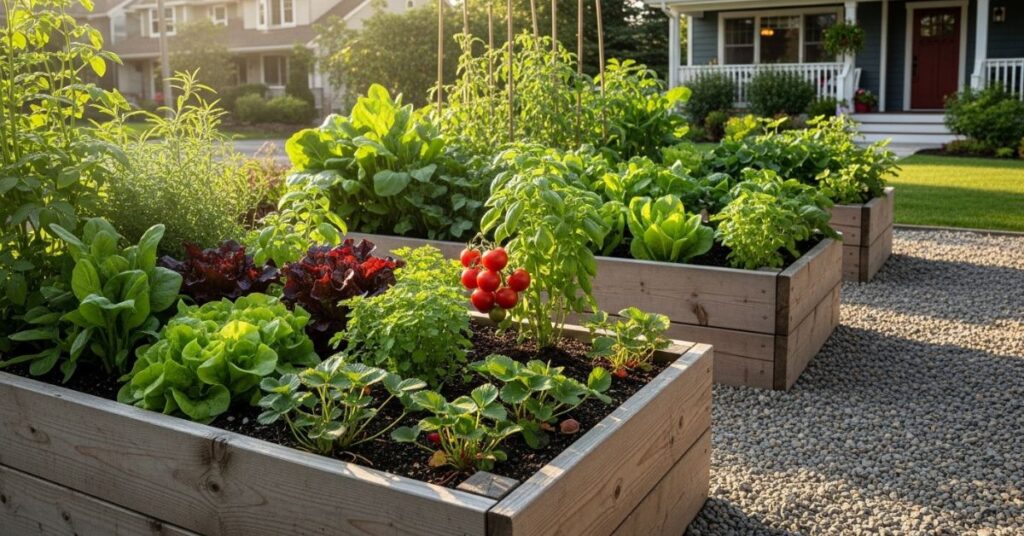 Edible Gardens at the Front of the House