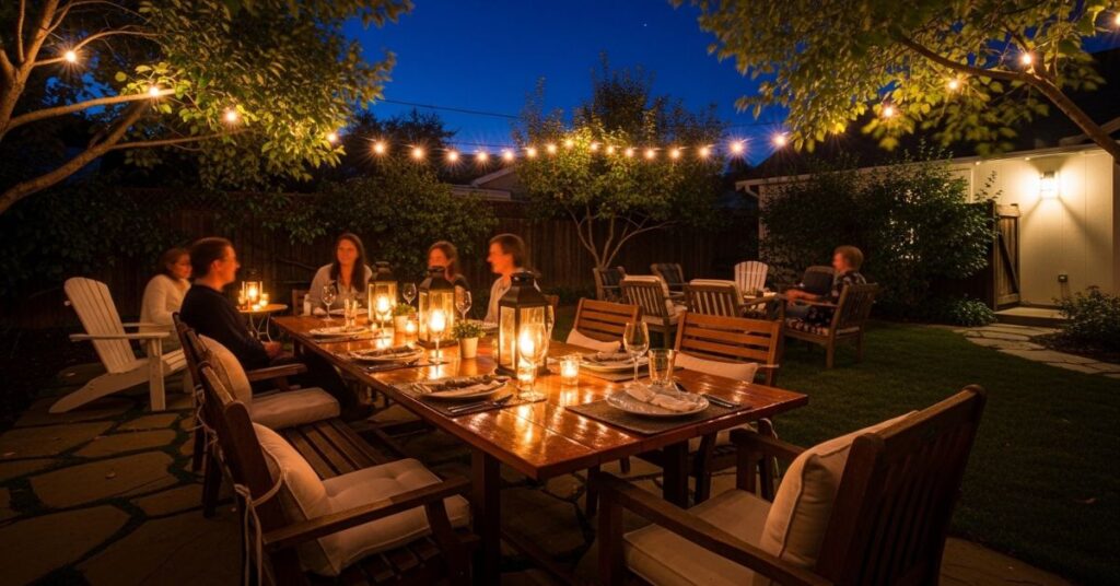 Fire Pit Gathering Space