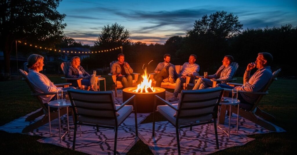 Fire Pit Seating Arrangement Ideas