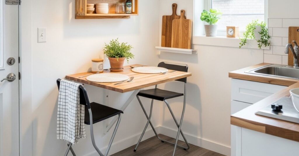 Folding Dining Tables for Small Kitchen Areas