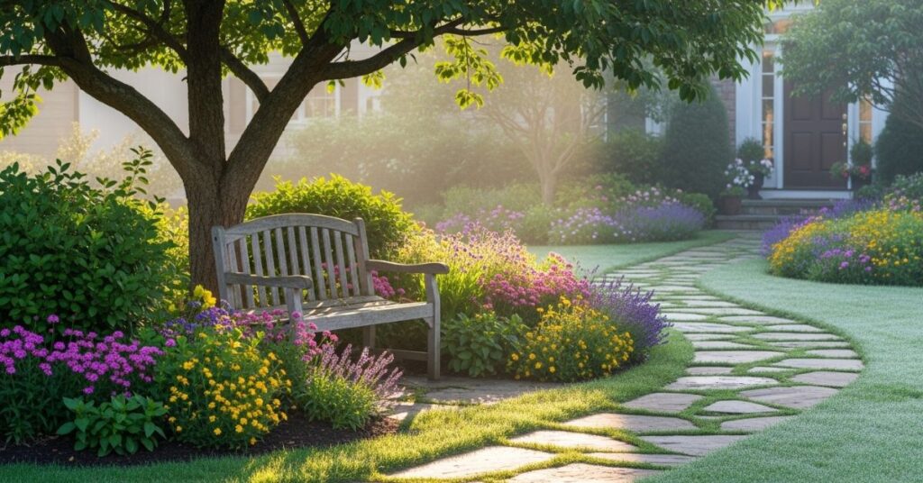 Front Yard Seating Areas for Relaxation