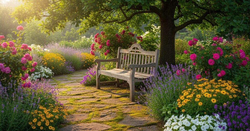 Garden Bench Seating Ideas for Relaxing Corners