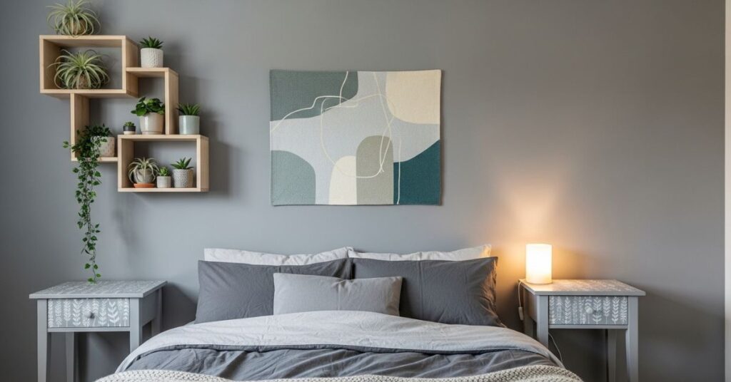 Gray Bedroom DIY Decor Ideas