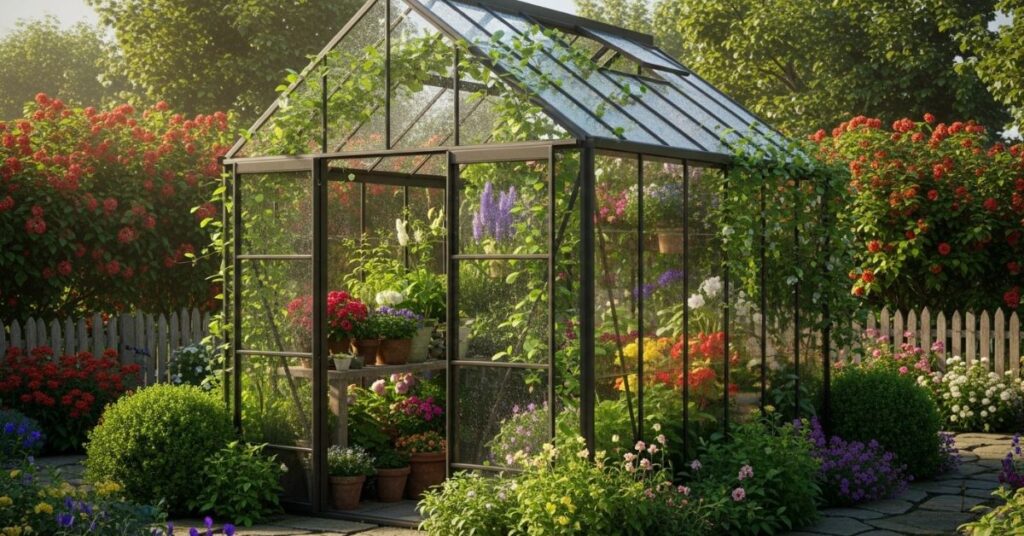 Greenhouse Secret Garden Corner