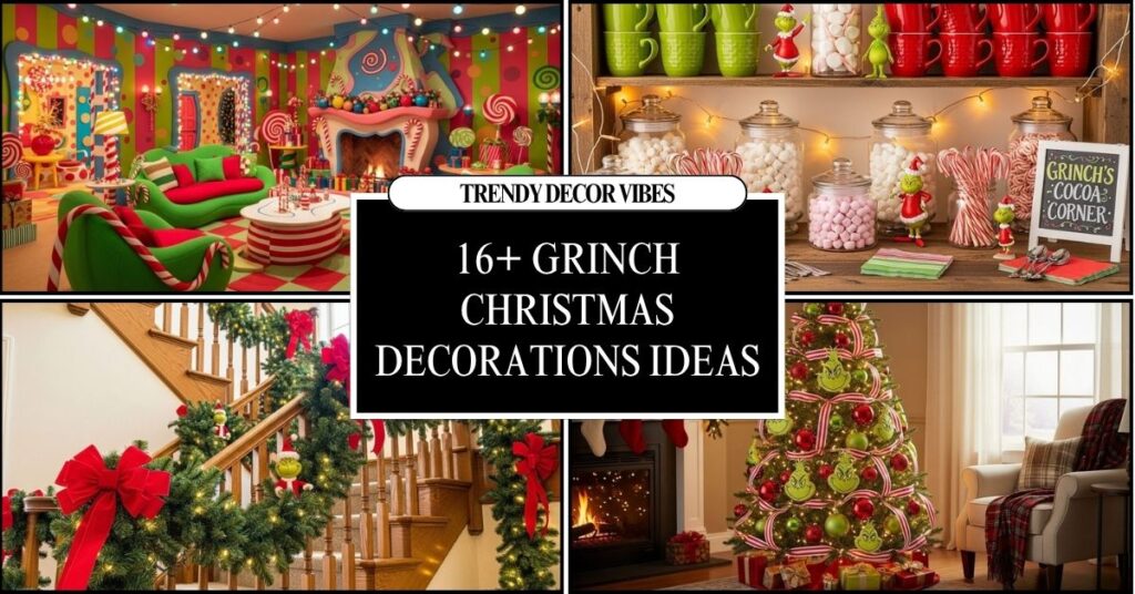 Grinch Christmas Decorations Ideas