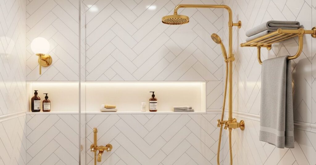 Herringbone Tile Patterns for Elegant Wall Designs
