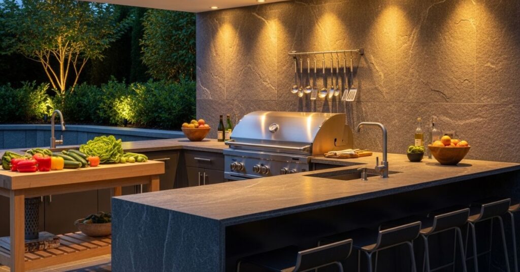 Kid-Friendly Backyard Party Area