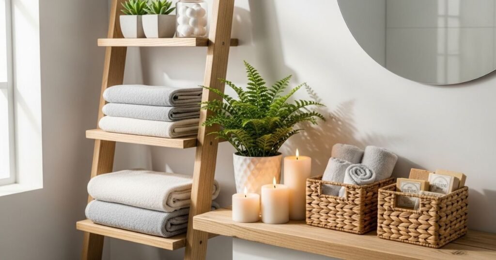 Ladder Shelf for Stylish Storage