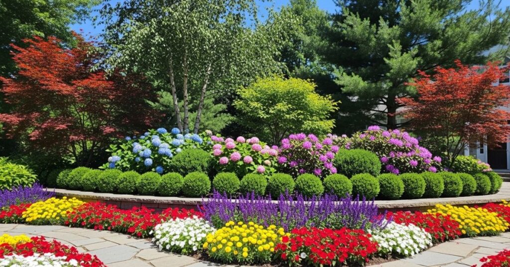 Layered Planting for Depth and Texture