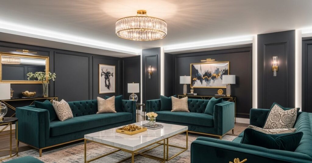 Luxury Basement Family Room Ideas