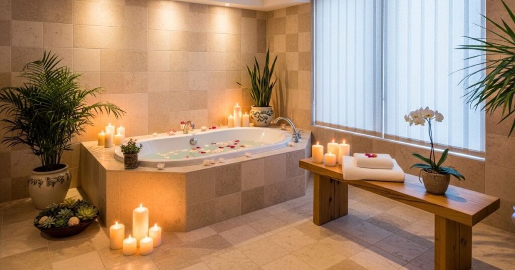 Luxury Spa Bathroom Tile Ideas for Relaxing Spaces