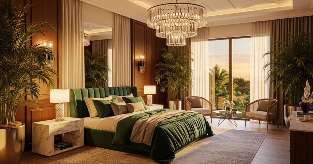 Luxury Tropical Bedroom Ideas with Hotel Style Look