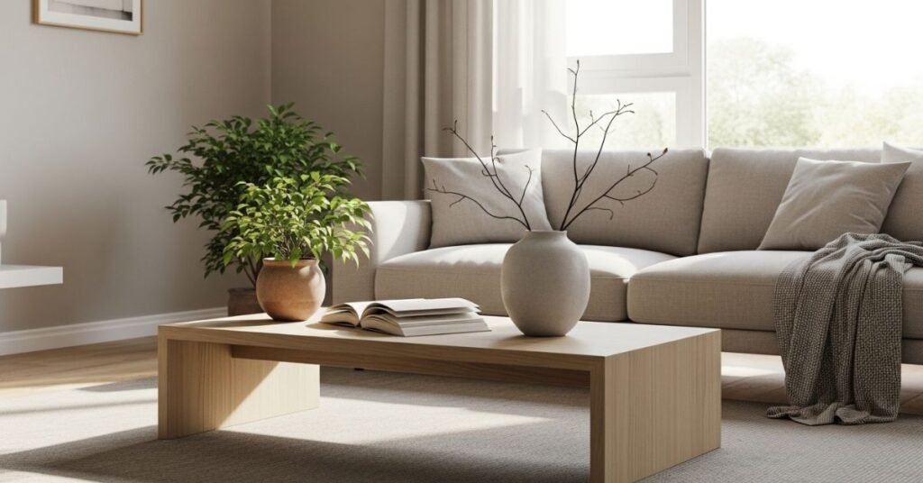 Minimalist Coffee Table Decor