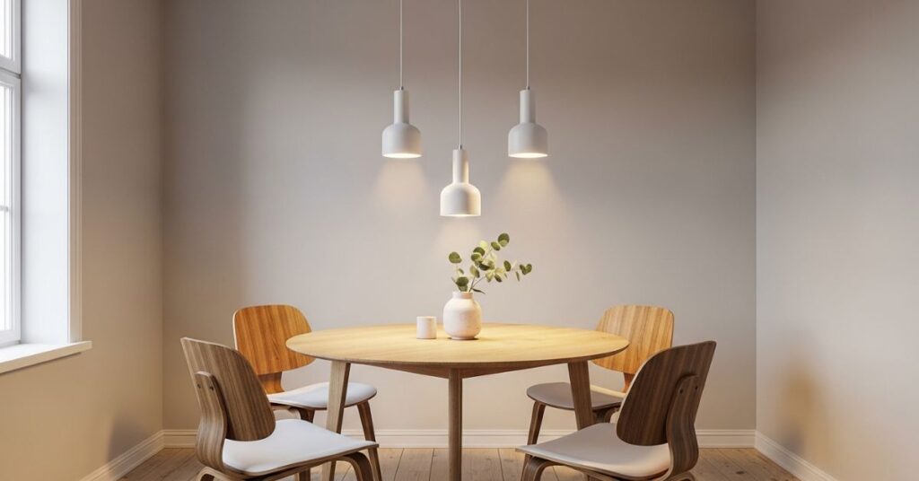 Minimalist Pendant Lighting for Dining Spaces