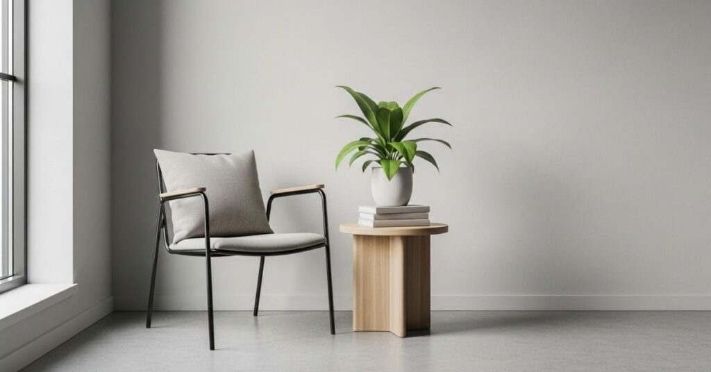 Minimalist Reading Corners