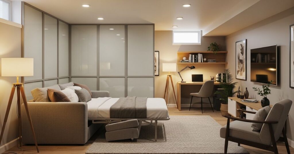 Multi-Purpose Flexible Basement Space