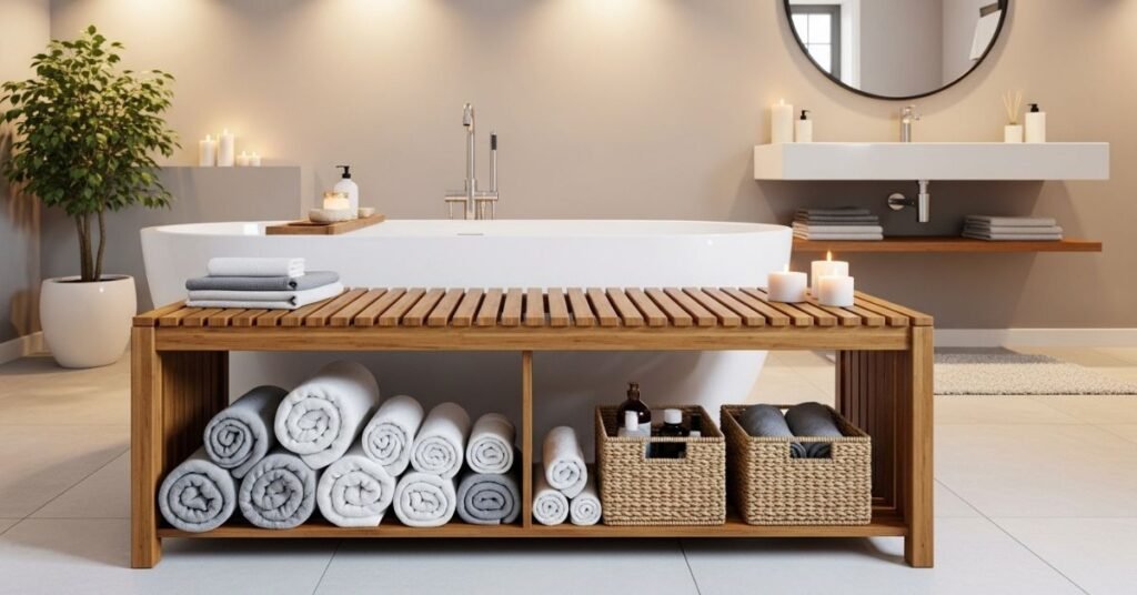Multi Purpose Storage Benches