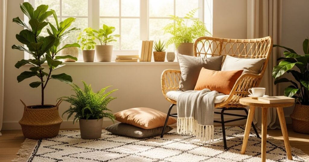 Nature Inspired Reading Nooks