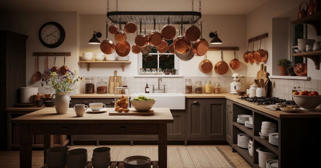 Open Pot Racks and Hooks